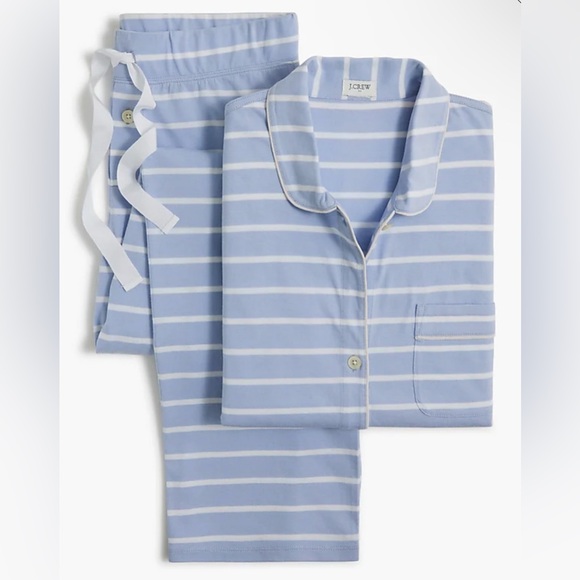 J. Crew Factory Other - NWT J. Crew Women’s Long-sleeve knit pajama **BOTTOMS ONLY** - XS - Soft Peri
